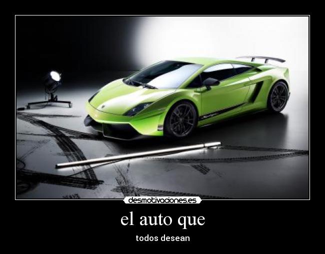 carteles lanborgini desmotivaciones