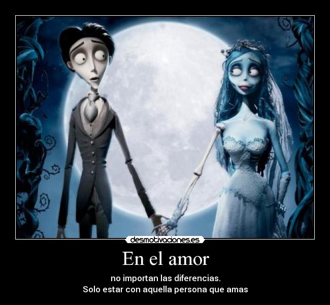 En el amor -