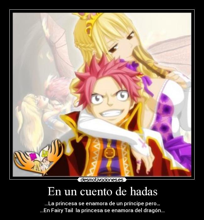 carteles natsu lucy desmotivaciones