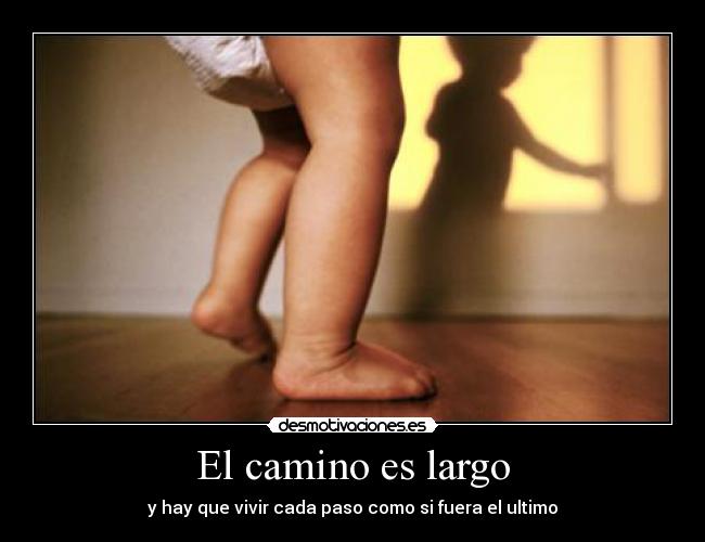 El camino es largo -