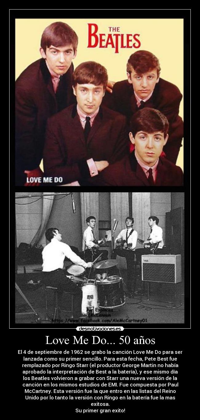 Love Me Do... 50 años -