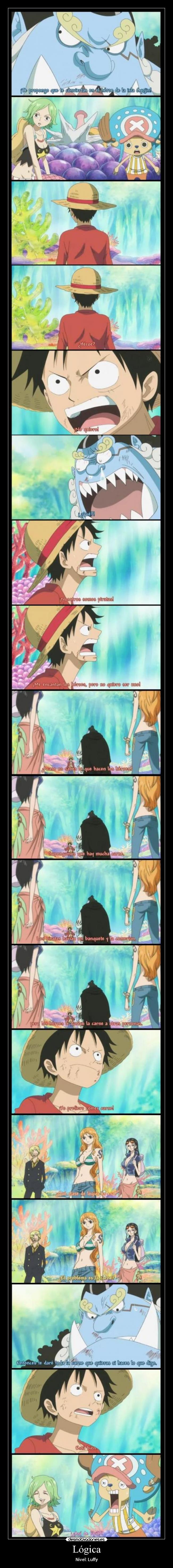 Lógica - Nivel: Luffy