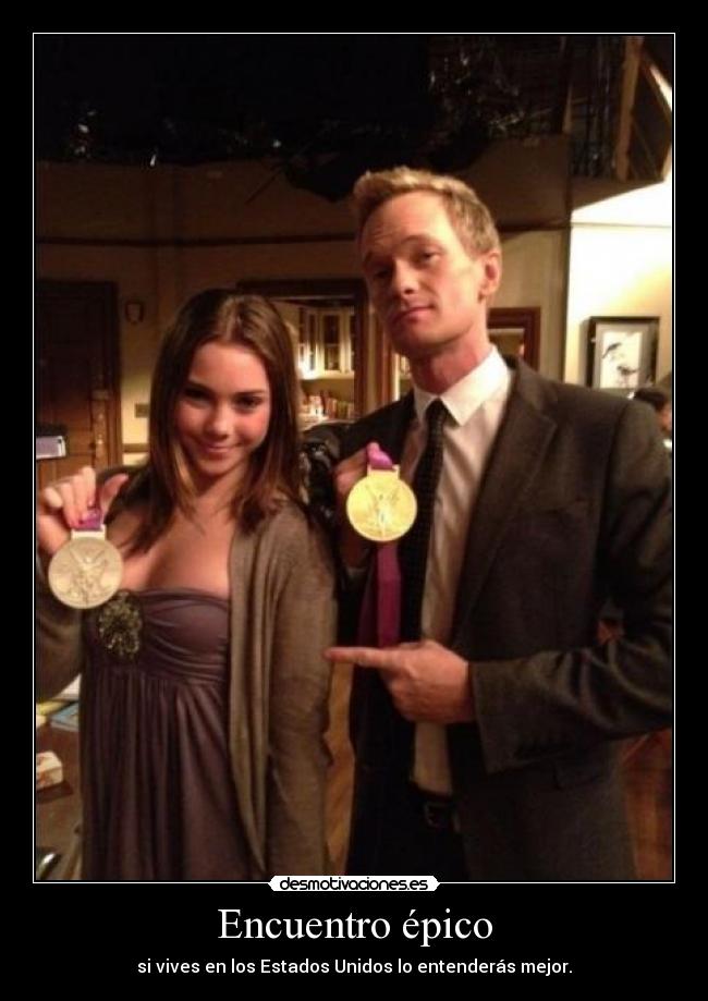 Encuentro épico - si vives en los Estados Unidos lo entenderás mejor.