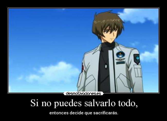 Si no puedes salvarlo todo, - 