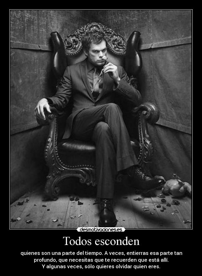 carteles dexter debe matar walt desmotivaciones