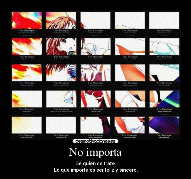 No importa - 