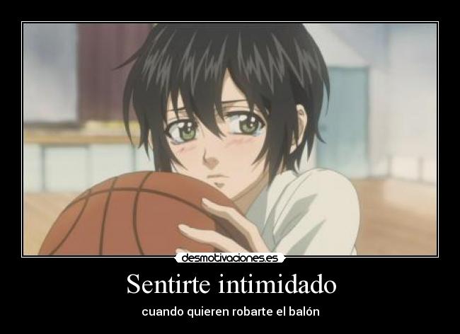 Sentirte intimidado - cuando quieren robarte el balón