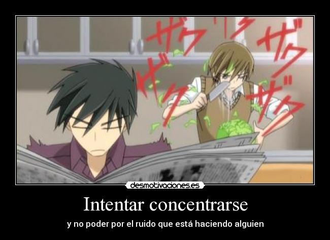 Intentar concentrarse - 