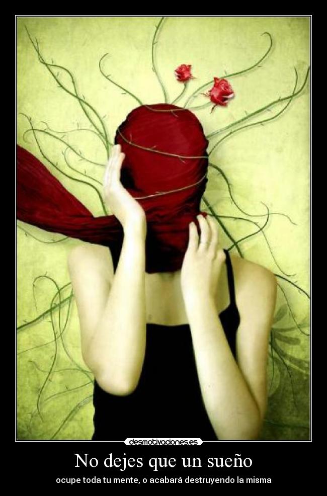 No dejes que un sueño -