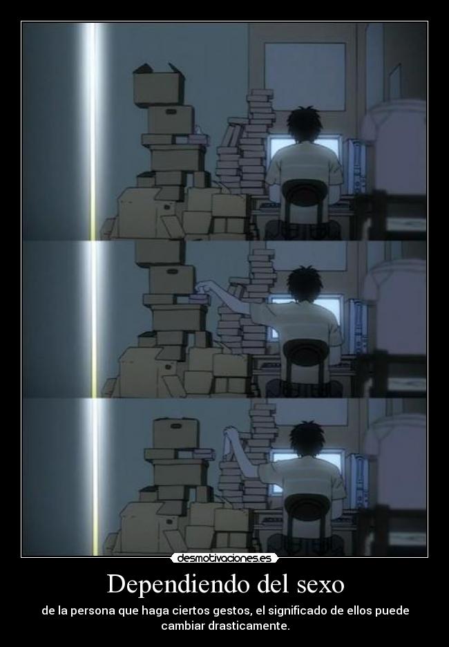 Dependiendo del sexo -