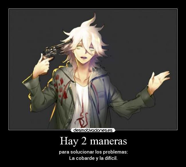 carteles harukaze raptorhunters 1291 dangan ronpa nagito komaeda puntossuspensivos desmotivaciones