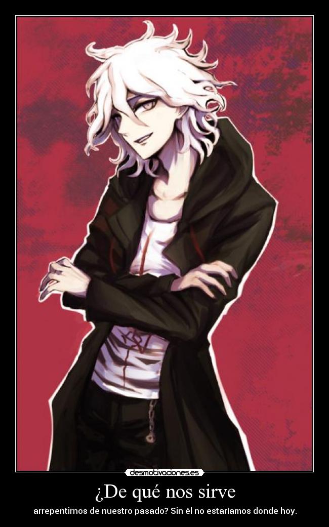 carteles harukaze raptorhunters 1291 dangan ronpa estupido sensual nagito komaeda quejicas e3e desmotivaciones