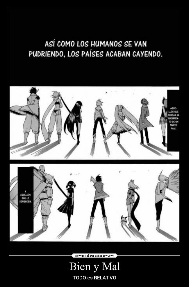 Bien y Mal - TODO es RELATIVO