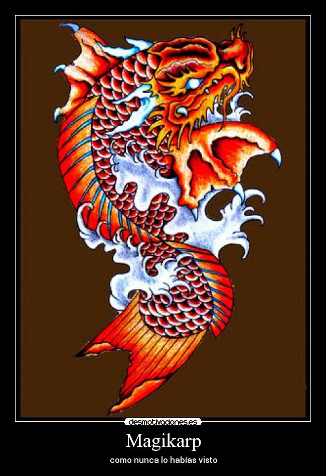 Magikarp - como nunca lo habías visto