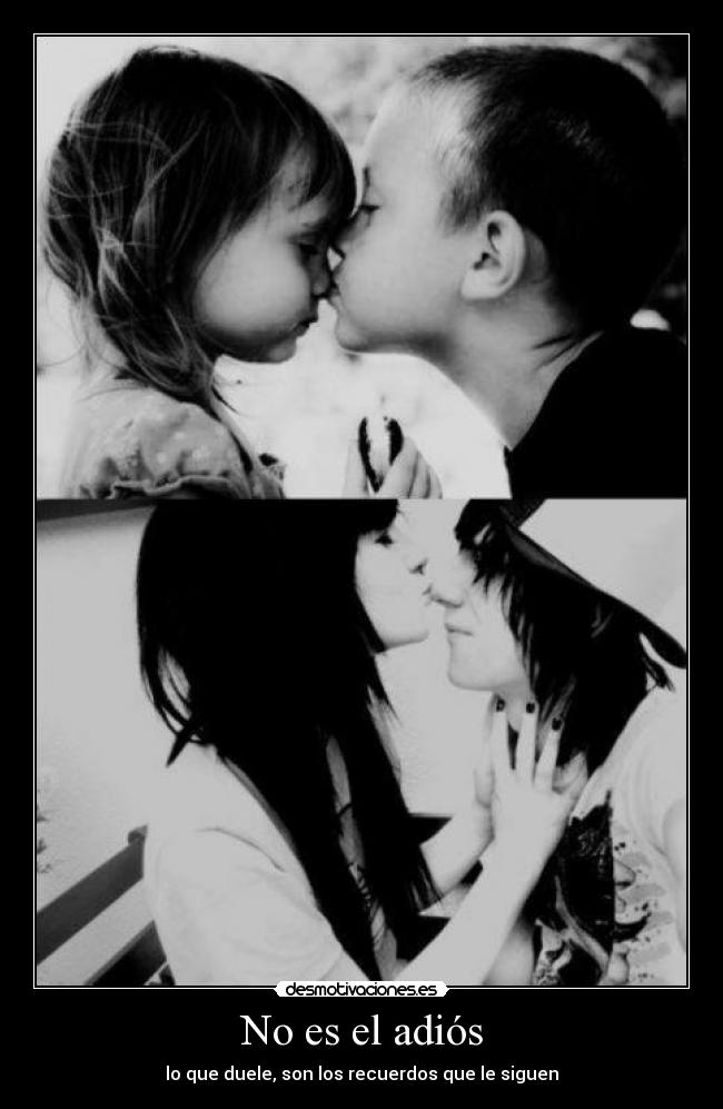No es el adiós -