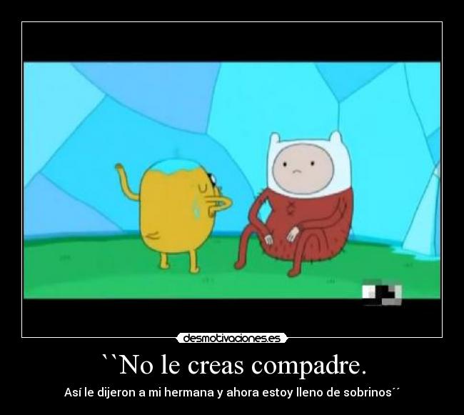 carteles hora aventura jake finn desmotivaciones