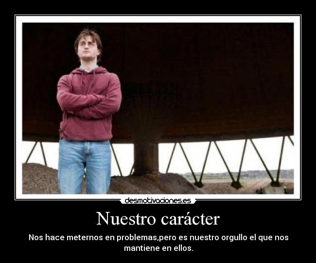 carteles caracter harry potter desmotivaciones