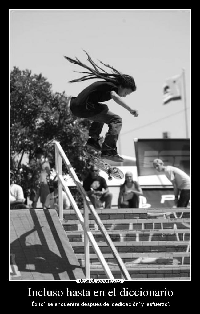 Incluso hasta en el diccionario - 