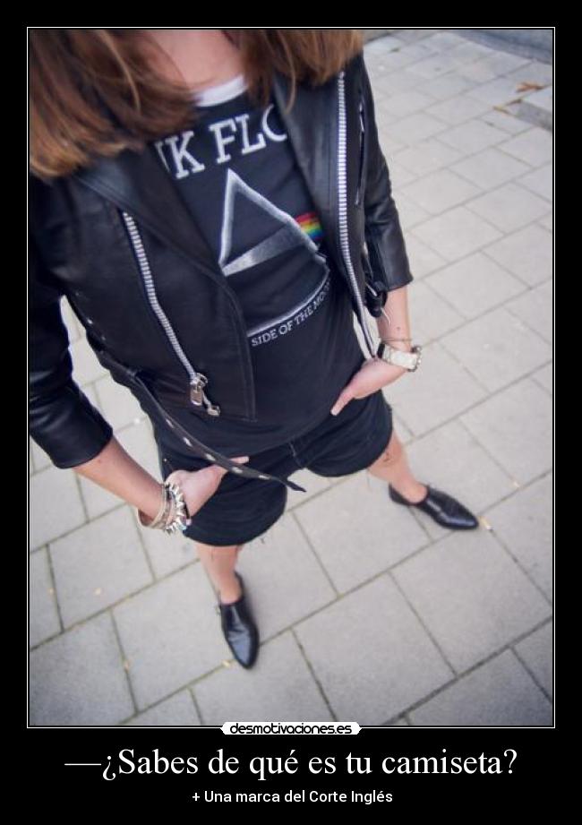 —¿Sabes de qué es tu camiseta? - + Una marca del Corte Inglés