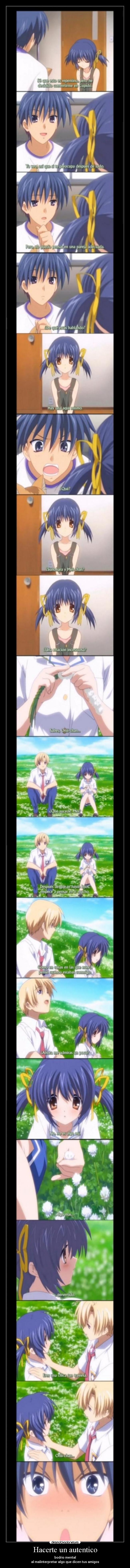 Hacerte un autentico - 