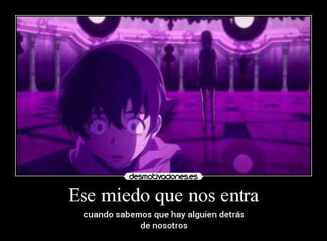 carteles miedo mirai nikki yukki yuno desmotivaciones