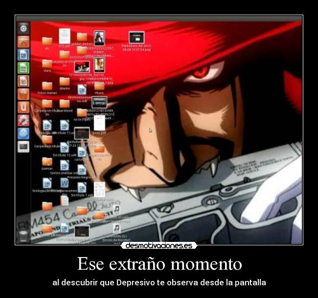 Ese extraño momento -