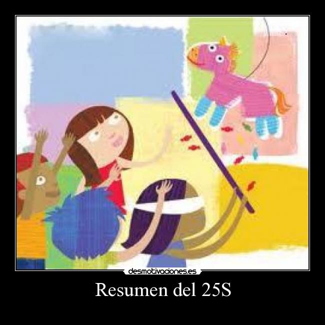 Resumen del 25S - 