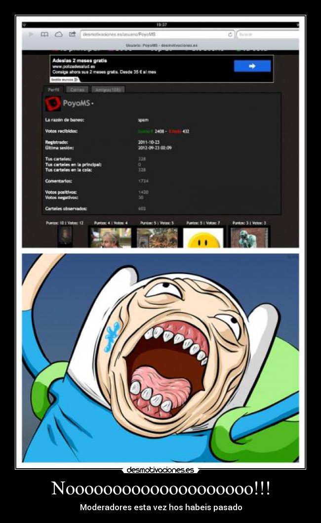 Noooooooooooooooooooo!!! - Moderadores esta vez hos habeis pasado