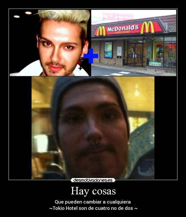 carteles tokio hotel son cuatro dos desmotivaciones