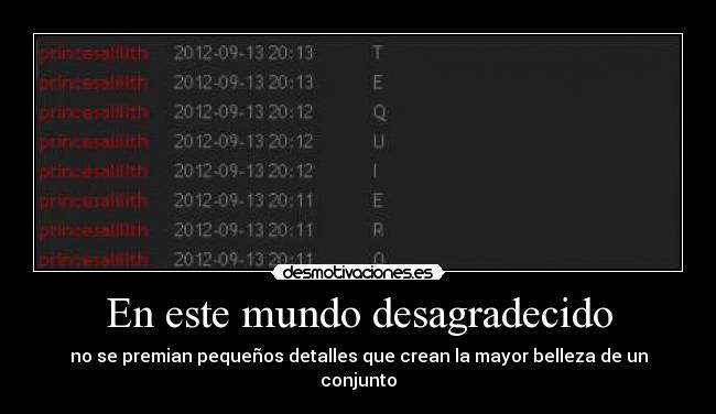 carteles mundo thelittleprincces jajajjaja lilith muchas gracias guapa clanpiqueton clanmosionados jeje desmotivaciones