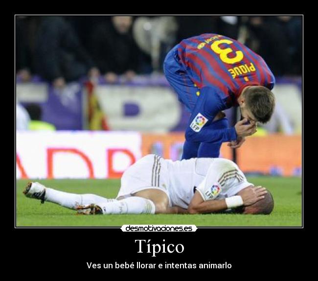 Típico - Ves un bebé llorar e intentas animarlo