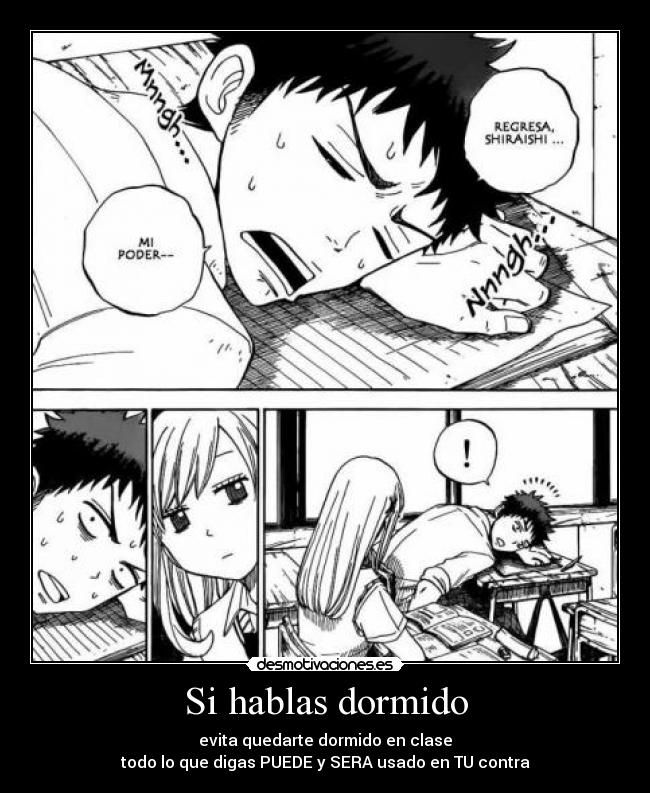 Si hablas dormido - 