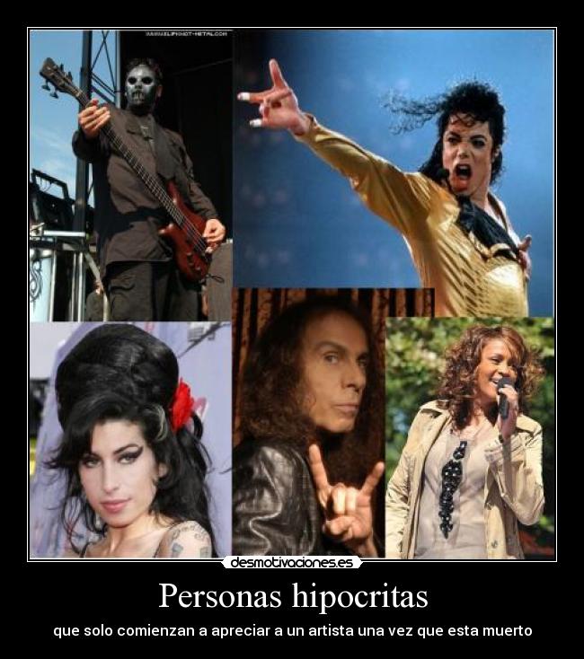 Personas hipocritas - 