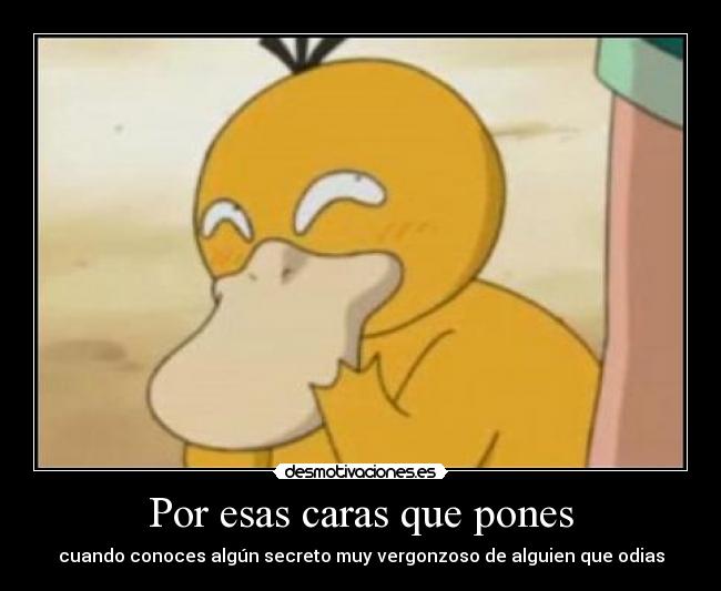 carteles psyduck rape face desmotivaciones