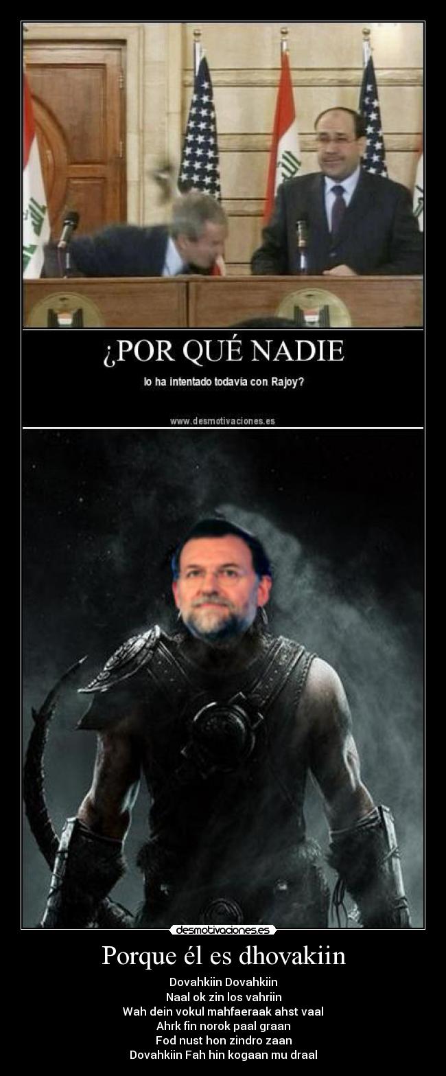 Porque él es dhovakiin - 