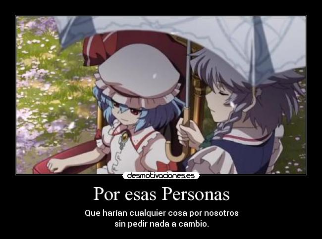 Por esas Personas -