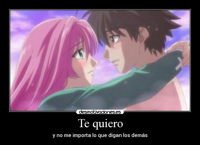 carteles anime manga otaku love amor quiero desmotivaciones