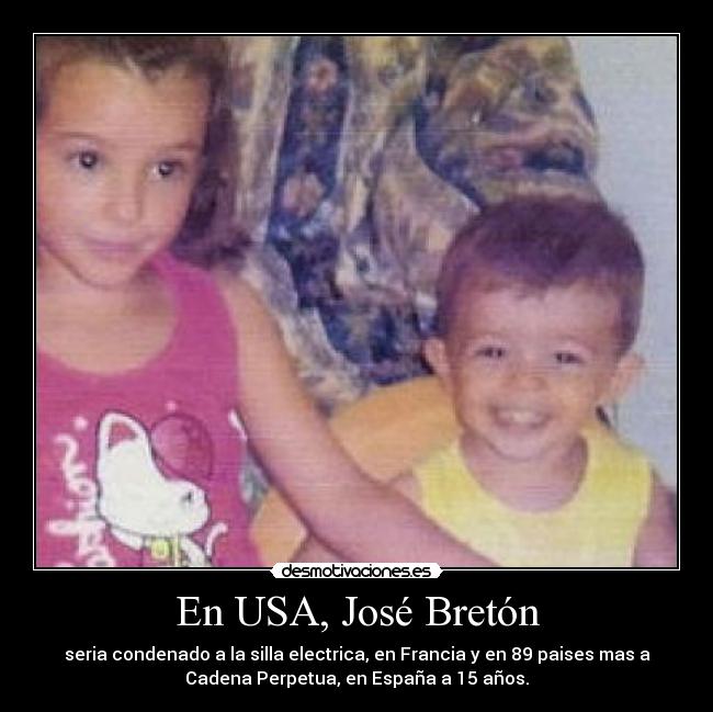 En USA, José Bretón - 