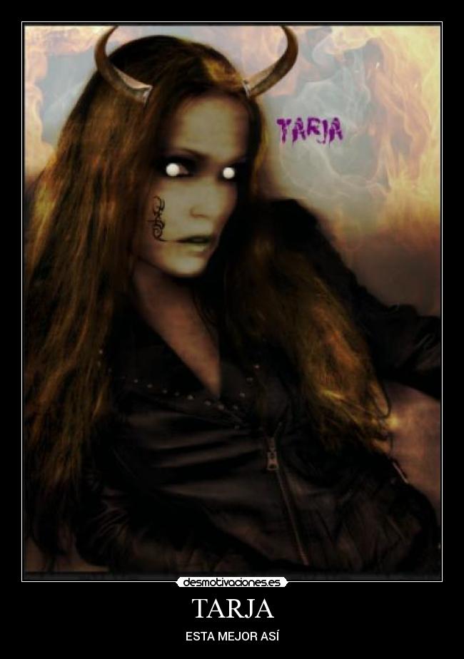 TARJA - ESTA MEJOR ASÍ