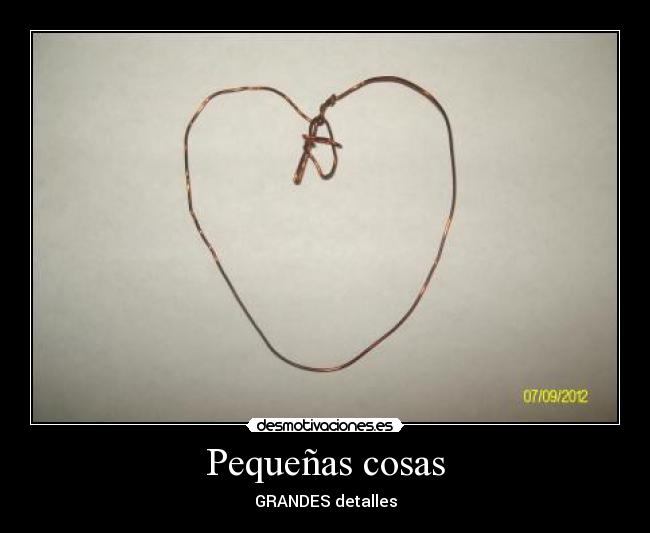 Pequeñas cosas - 