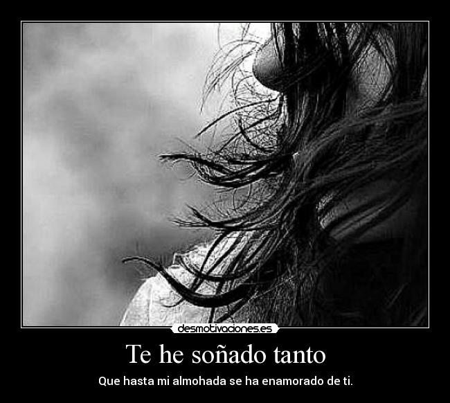 Te he soñado tanto -