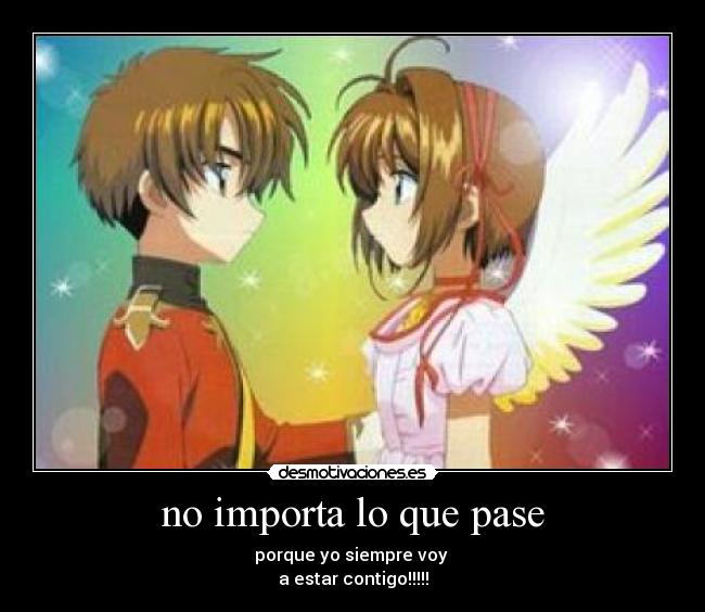 no importa lo que pase - 