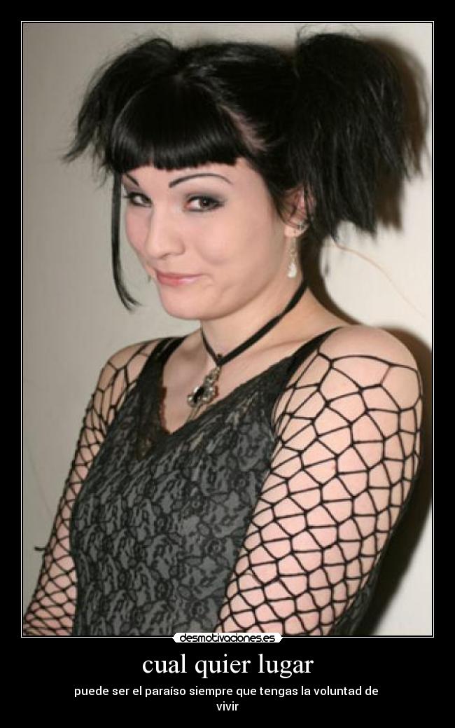 cual quier lugar -
