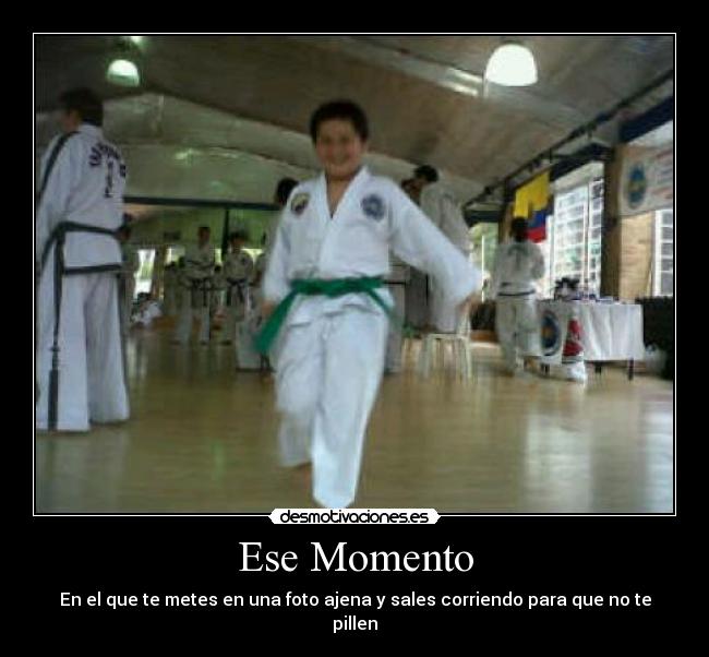 carteles correr foto ajena desmotivaciones desmotivaciones