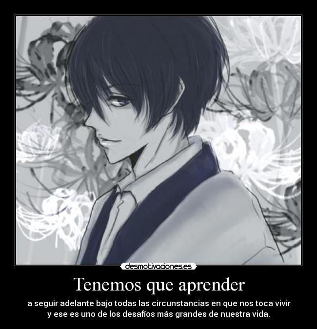 Tenemos que aprender -