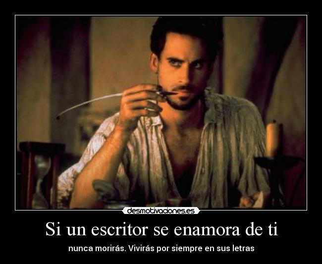 Si un escritor se enamora de ti - 