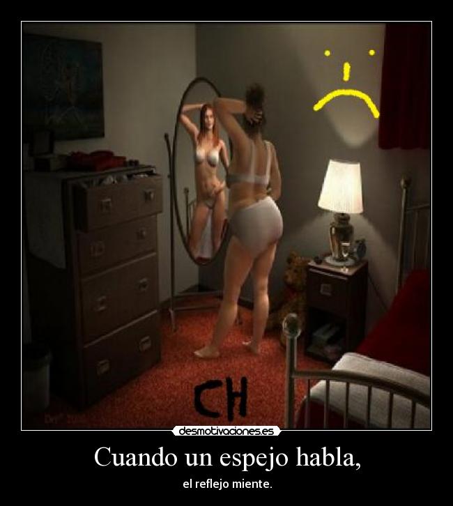 Cuando un espejo habla, - 