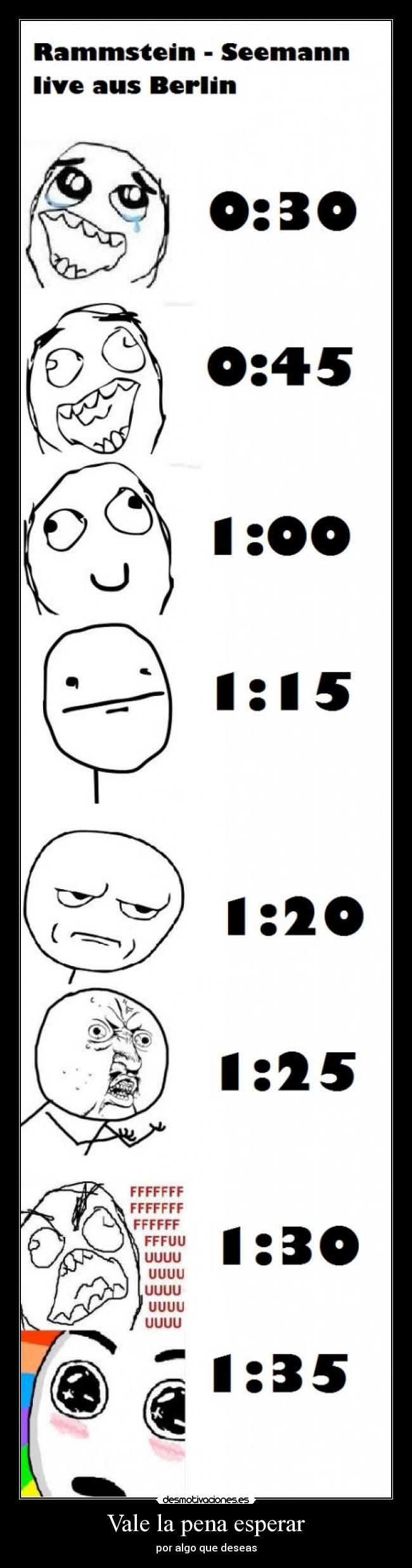 Vale la pena esperar - por algo que deseas