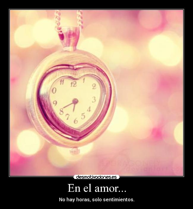 En el amor... - 