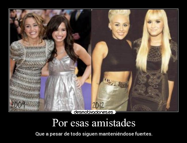 Por esas amistades -